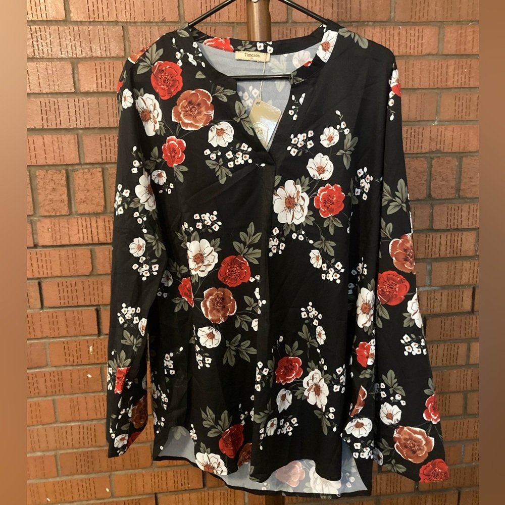 Timeson Floral Blouse